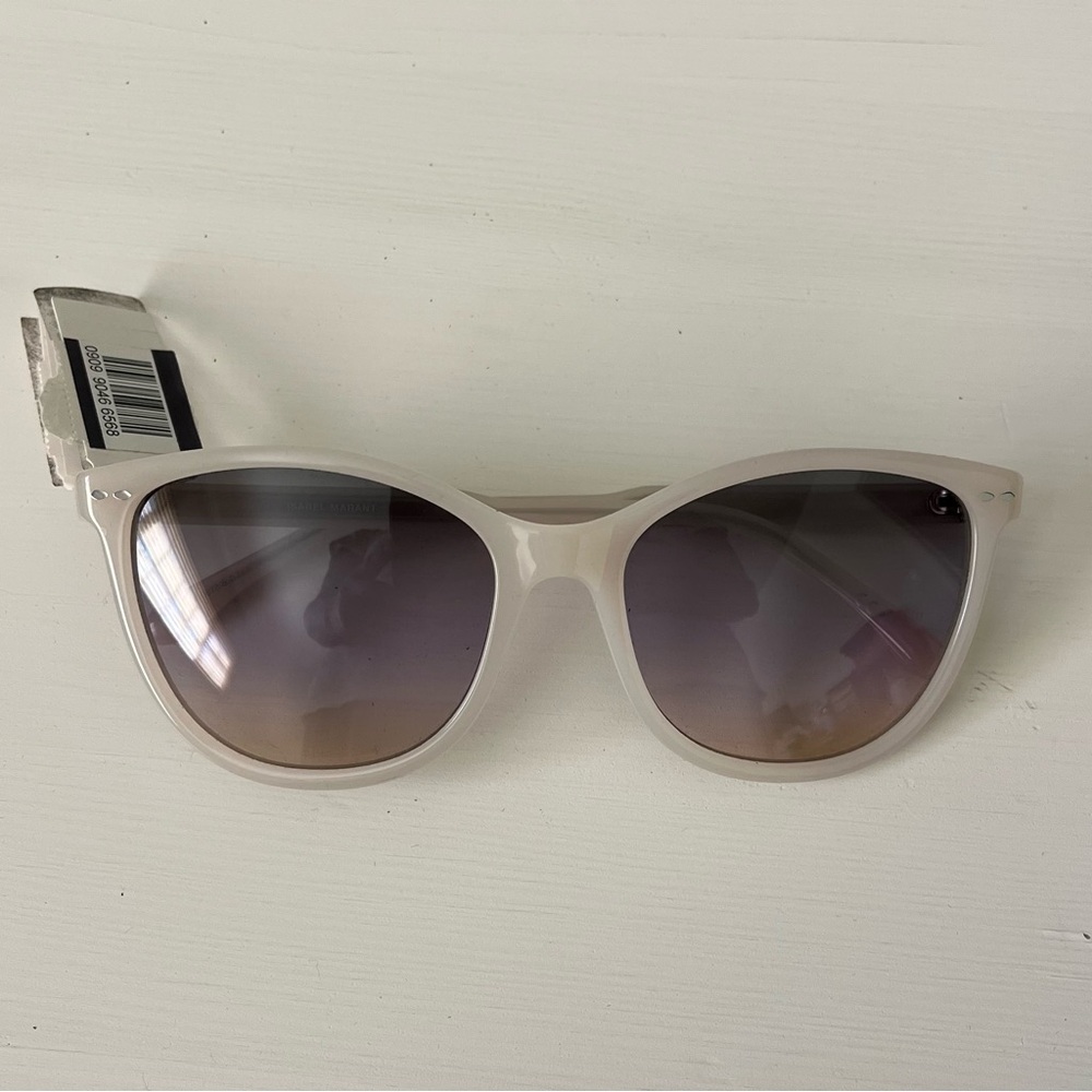 NWT Isabel Marant Butterfly gradient sunglasses in ivory